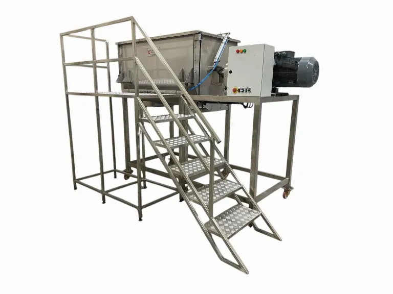 1000 Litre Yatay Toz Karıştırıcı Mikser KP-YTK-1000