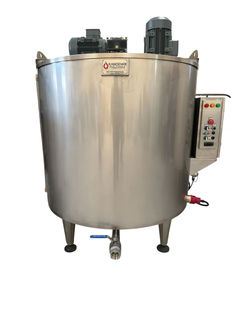 1500 Litre Isıtmalı Sıvı Homojenizatör