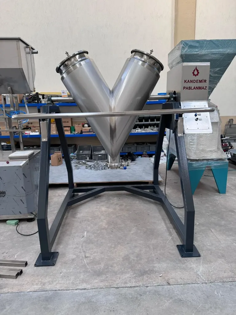250 Litre V Tipi Toz Karıştırıcı KP-VTK-250