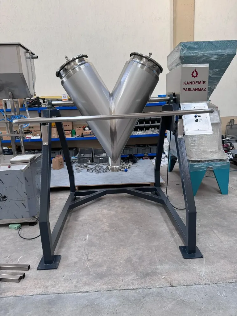 250 Litre V Tipi Toz Karıştırıcı KP-VTK-250