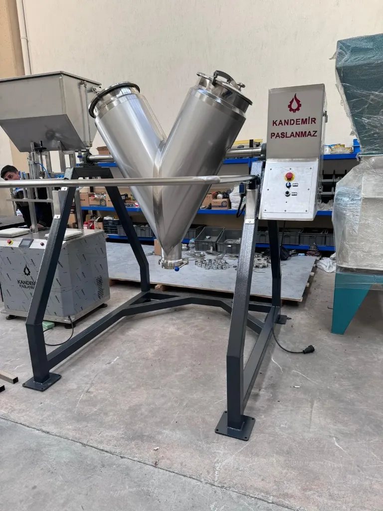 250 Litre V Tipi Toz Karıştırıcı KP-VTK-250