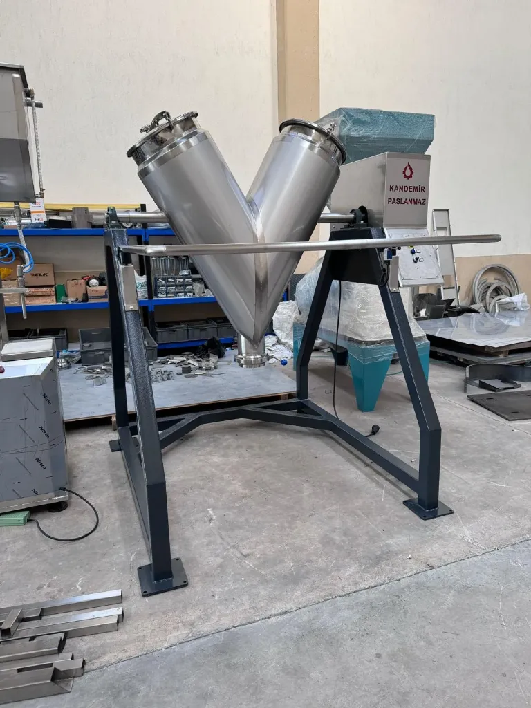 250 Litre V Tipi Toz Karıştırıcı KP-VTK-250