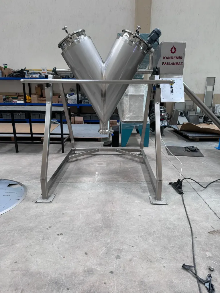 300 Litre V Tipi Toz Karıştırıcı KP-VTK-300