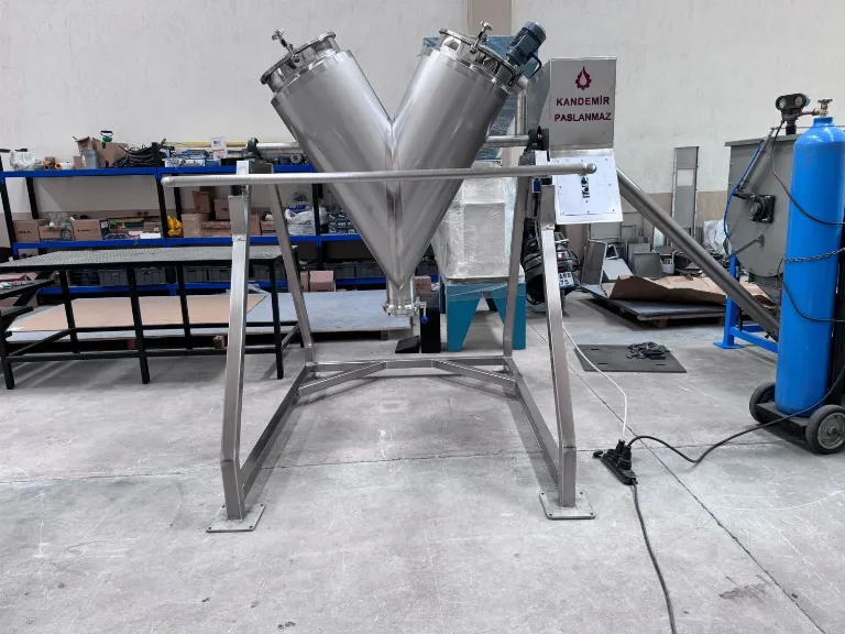 300 Litre V Tipi Toz Karıştırıcı KP-VTK-300
