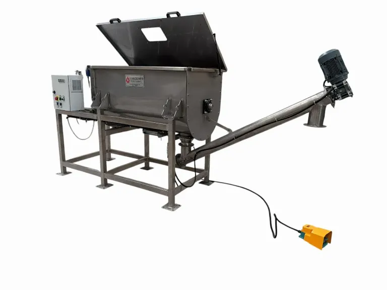 400 Litre Yatay Toz Karıştırıcı Mikser KP-YTK-400