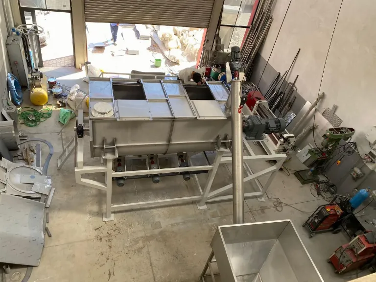 6000 Liter Horizontaler Band-Pulvermischer KP-YTK-6000