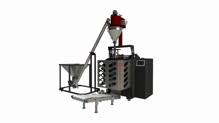 Tam Otomatik Vidalı Toz Dolum Makinesi KP-OTDM