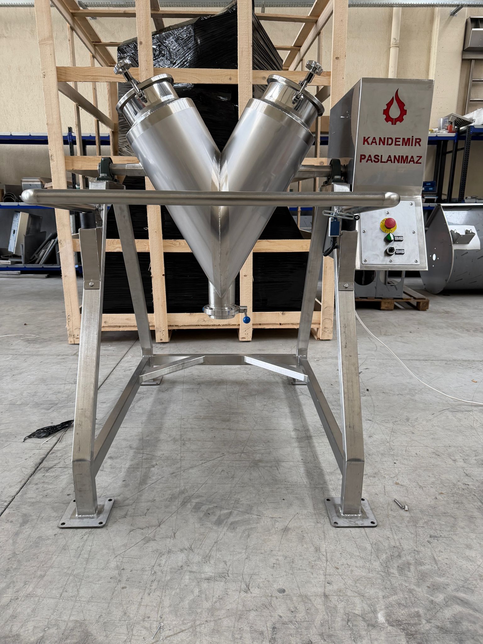 KP-VTK-75 V Tipi Toz Karıştırıcı - Görsel 6