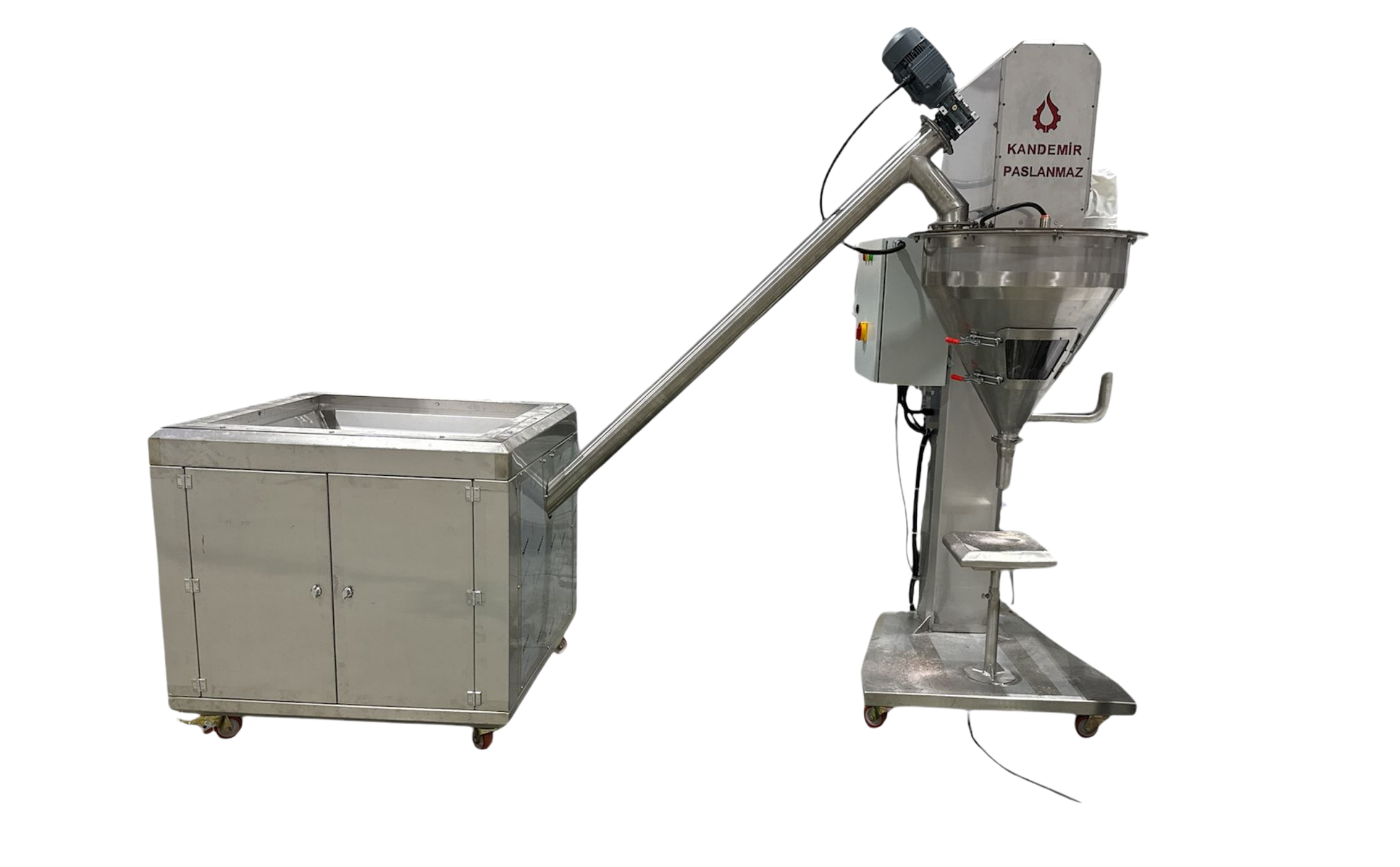 KP-VTD5000 Yarı Otomatik Vidalı Toz Dolum Makinesi