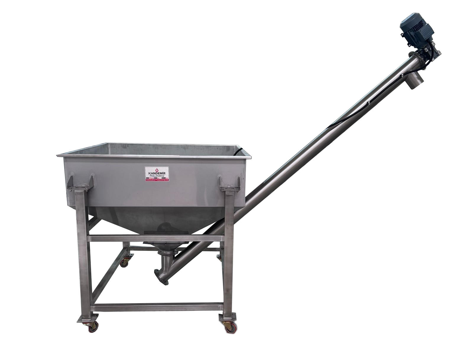 KP-BTH-500 Bunkerli Toz Taşıma Helezonu