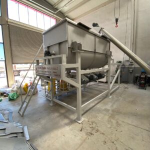 6000 Litre Yatay Toz Karıştırıcı Mikser KP-YTK-6000
