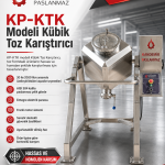 Kübik Toz Karıştırıcı Nedir? Endüstriyel Toz Karıştırma Makinesi